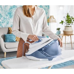 Tefal Express Protect SV9202 Steam Iron 2800W - Powerful, Efficient & Convenient in Blue and White